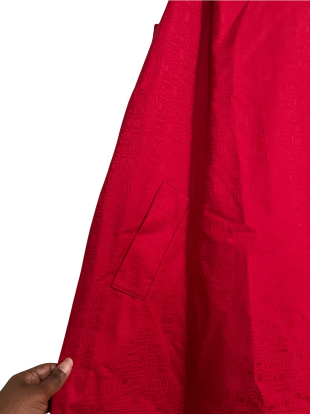 NWT Women's Dana Buchman Red Sleeveless Shift Dress Size 14 - Picture 3 of 7